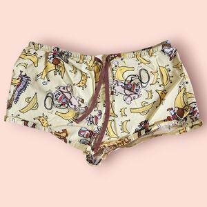 Paul Frank Cream and Brown Sleepwear